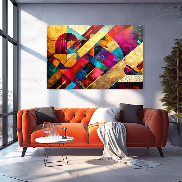 Radiant Geometry Mexican Wall Art | MusaArtGallery™