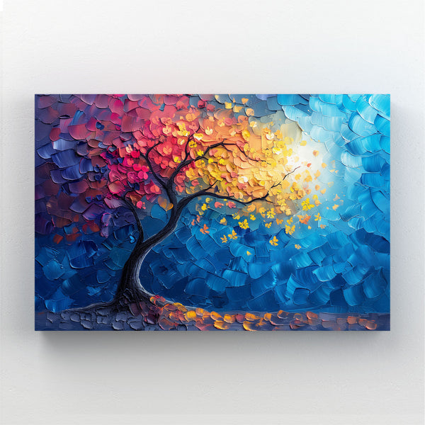 Radiant Horizon Tree Art | MusaArtGallery™