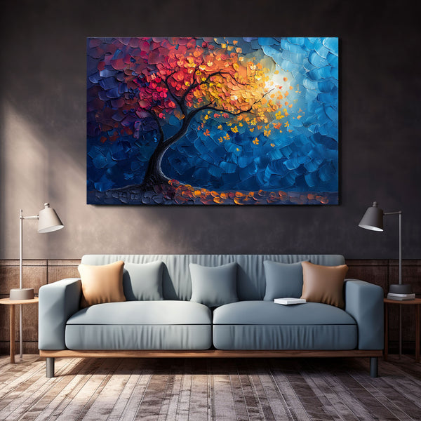 Radiant Horizon Tree Art | MusaArtGallery™