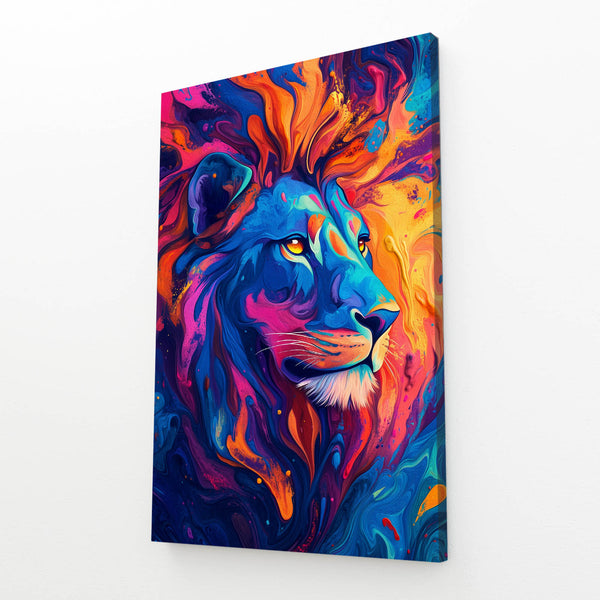 Radiant Lion Wall Art | MusaArtGallery™