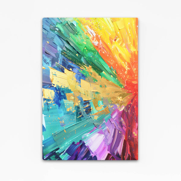 Radiant Spectrum Abstract Art | MusaArtGallery™