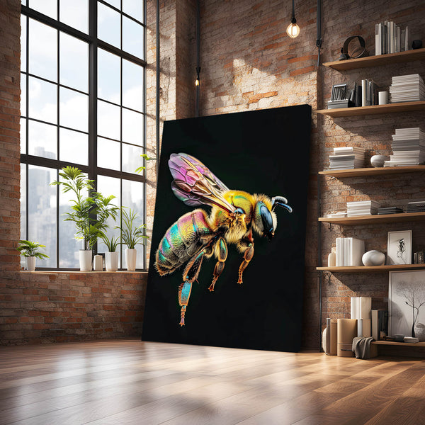 Radiant Spectrum Bee Art | MusaArtGallery™