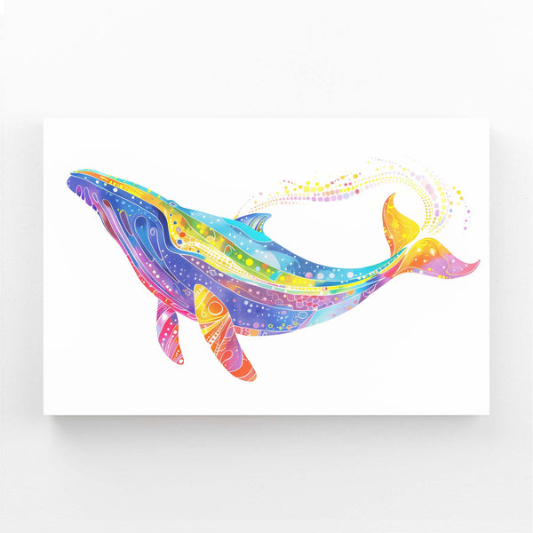 Radiant Symphony Whale Art