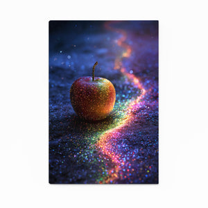 Rainbow Apple Art