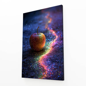 Rainbow Apple Art