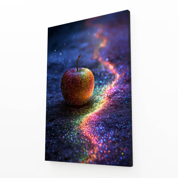 Rainbow Apple Art
