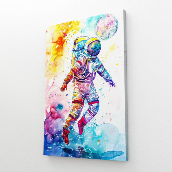 Rainbow Astronaut Art  | MusaArtGallery™