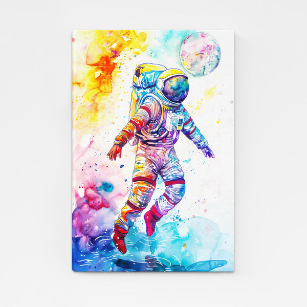 Rainbow Astronaut Art  | MusaArtGallery™