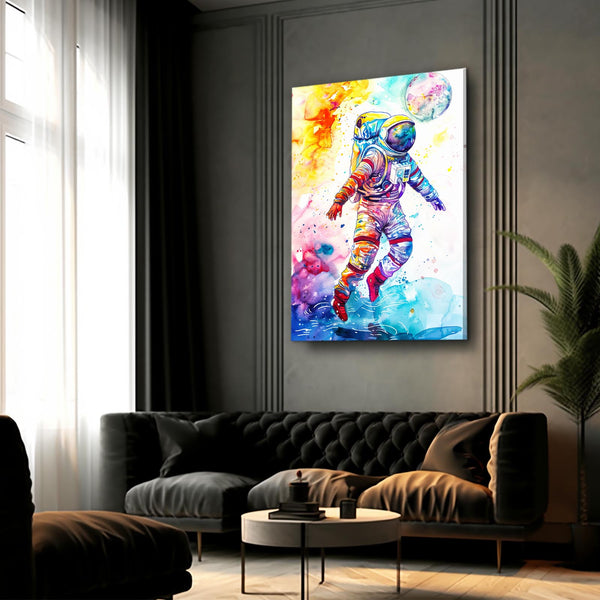 Rainbow Astronaut Art  | MusaArtGallery™