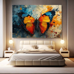 Rainbow Butterfly Wall Art | MusaArtGallery™