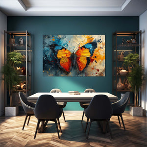 Rainbow Butterfly Wall Art | MusaArtGallery™