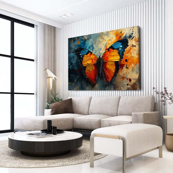 Rainbow Butterfly Wall Art | MusaArtGallery™