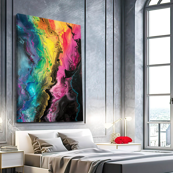 Rainbow Fusion Abstract Art | MusaArtGallery™