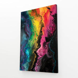 Rainbow Fusion Abstract Art | MusaArtGallery™