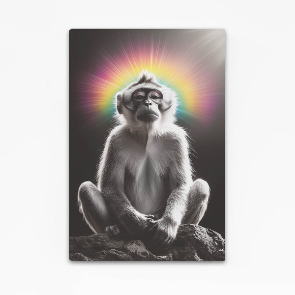 Rainbow Monkey Canvas