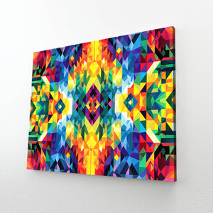 Rainbow Mosaic Mexican Wall Art | MusaArtGallery™