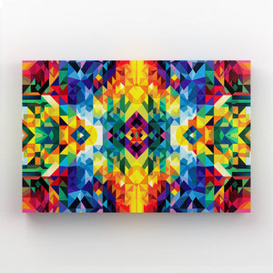 Rainbow Mosaic Mexican Wall Art | MusaArtGallery™