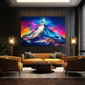 Rainbow Mountain Wall Art | MusaArtGallery™ 