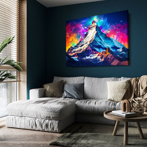 Rainbow Mountain Wall Art | MusaArtGallery™ 