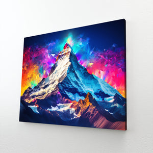 Rainbow Mountain Wall Art | MusaArtGallery™ 