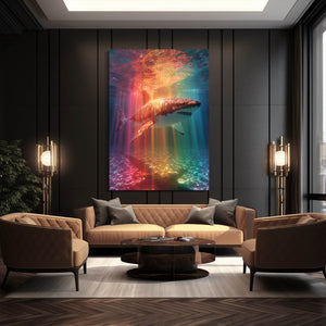 Rainbow Shark Art