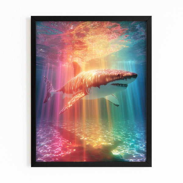 Rainbow Shark Art