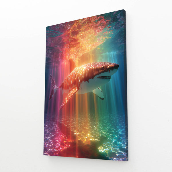 Rainbow Shark Art