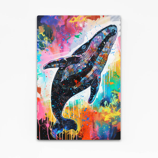 Rainbow Whale Art | MusaArtGallery™