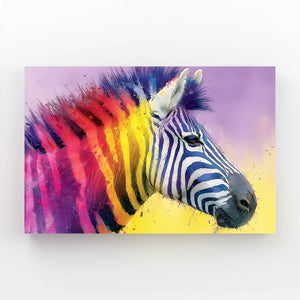 Rainbow Zebra Artwork