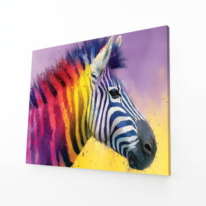 Rainbow Zebra Artwork