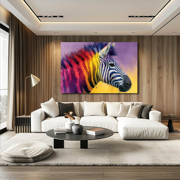 Rainbow Zebra Artwork