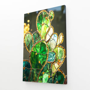 Raku Cactus Art