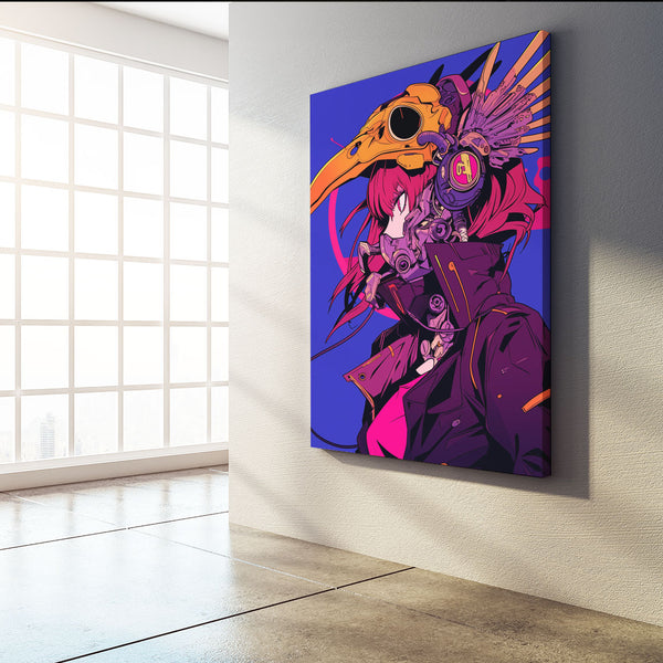 Raven Cyberpunk Art | MusaArtGallery™