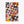 Red Abstract Chess Board Art