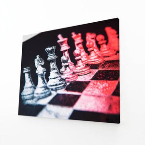 Red Chess Art Prints
