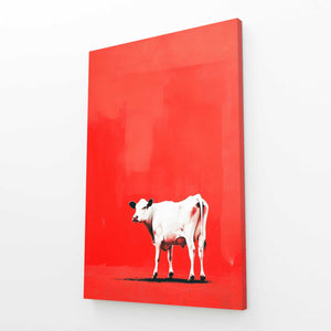 Red Cow Print