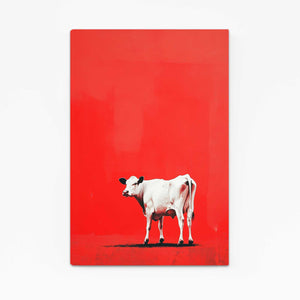 Red Cow Print