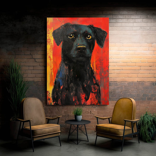 Red Dog Wall Art