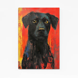 Red Dog Wall Art