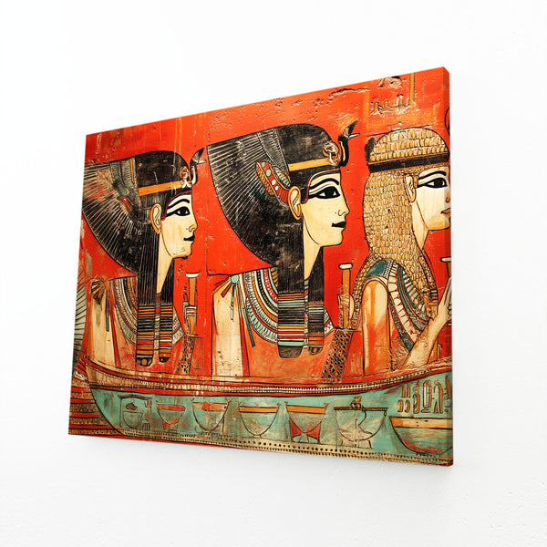 Red Egyptian Art