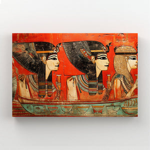 Red Egyptian Art