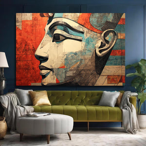 Red Egyptian Artwork