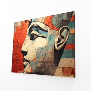 Red Egyptian Artwork