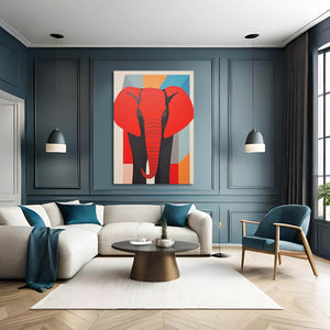 Red Elephant Art | MusaArtGallery™