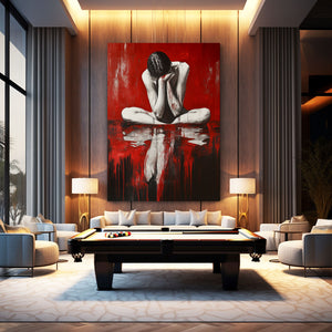 Red Erotic Art