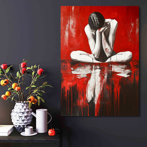 Red Erotic Art