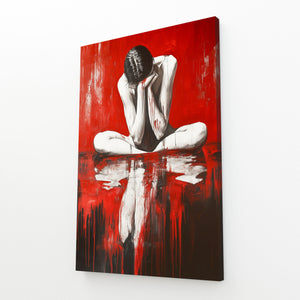 Red Erotic Art