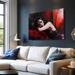 Red Erotic Wall Art