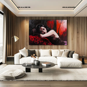 Red Erotic Wall Art