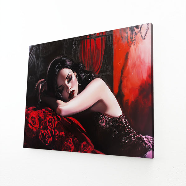 Red Erotic Wall Art